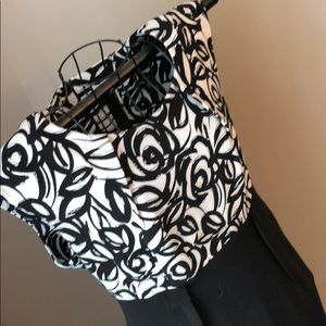 Black and White Dress